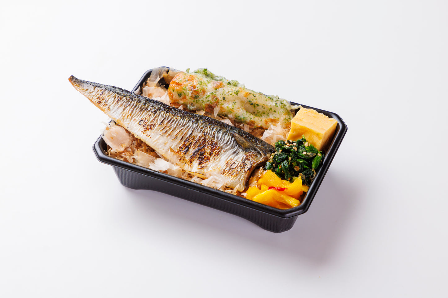 鯖の藻塩焼き本枯れぶし弁当