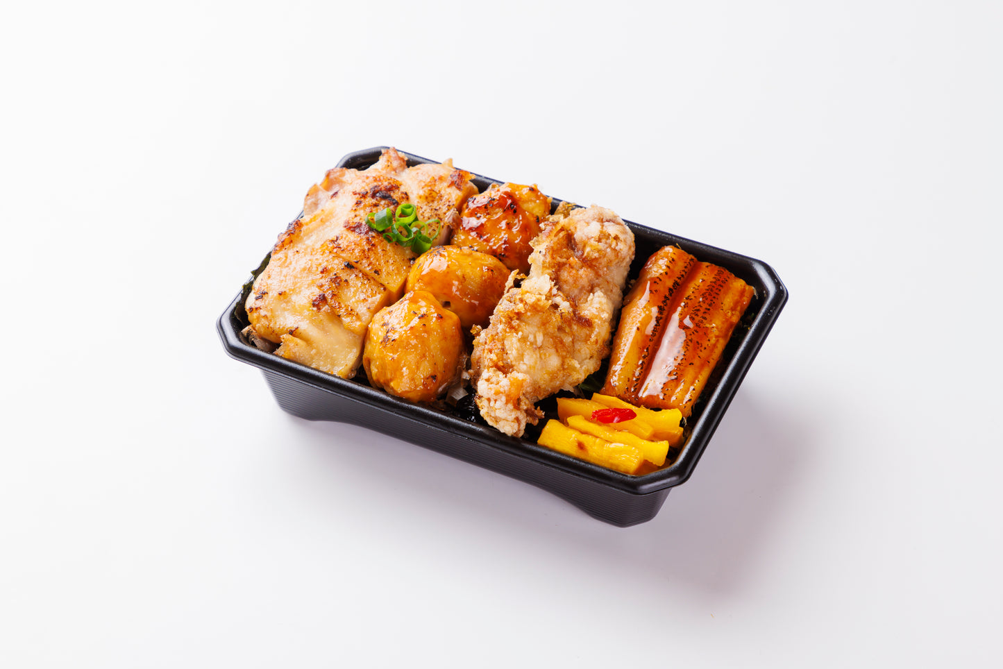 江戸前 穴子と鳥づくし海苔弁当
