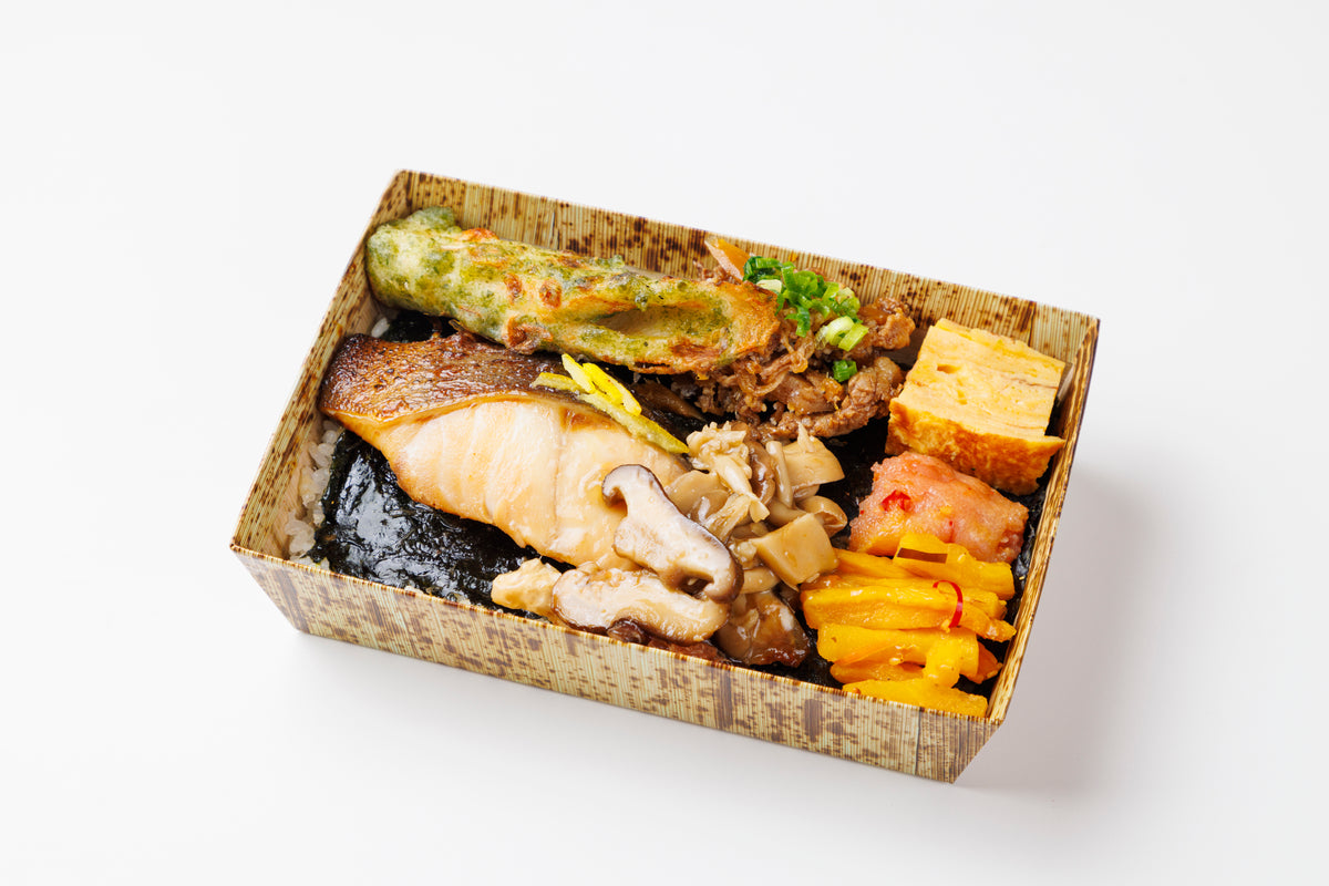 元祖　ギンタラ漬け焼き海苔弁当（上）