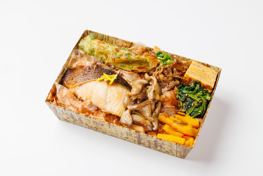 元祖　ギンタラ漬け焼き本枯れ節弁当（上）