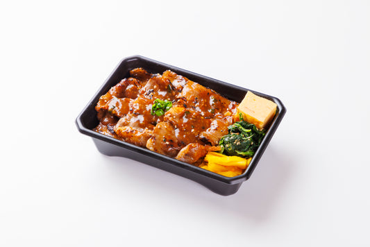 自家製みそタレ牛カルビ重